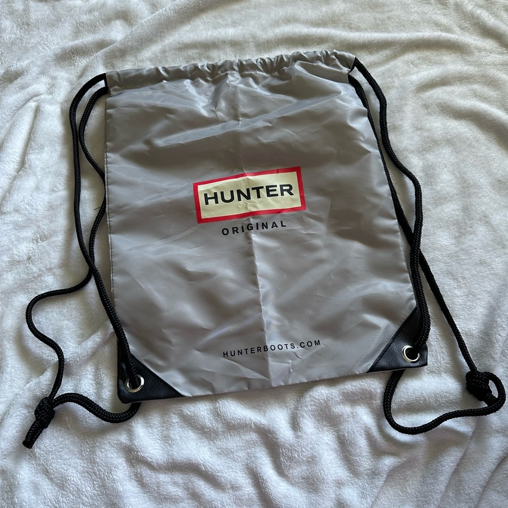 Hunter Original Draw String Bag Gray - image 1